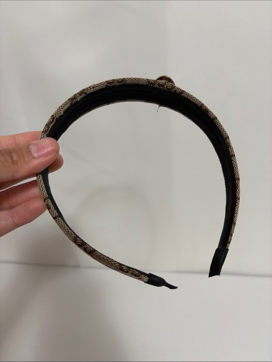 Upcycled Gucci Logo Headband main image 2